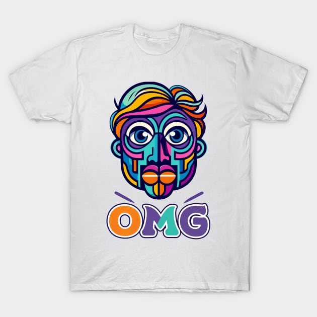 OMG T-Shirt by Fashioned by You, Created by Me A.zed